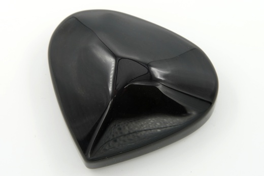 Obsidián duhový srdce 7 cm