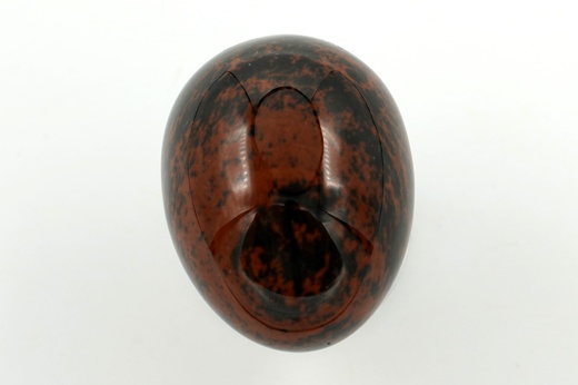 Vejce obsidián moka 4,4 cm
