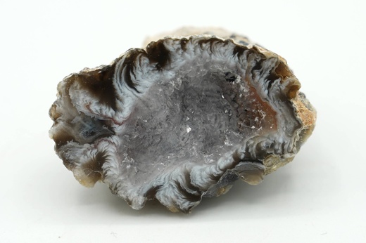 Achát peříčkový geoda 4,2 cm
