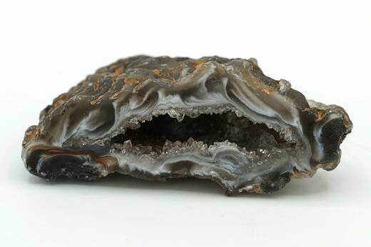 Achát peříčkový geoda 4,7 cm