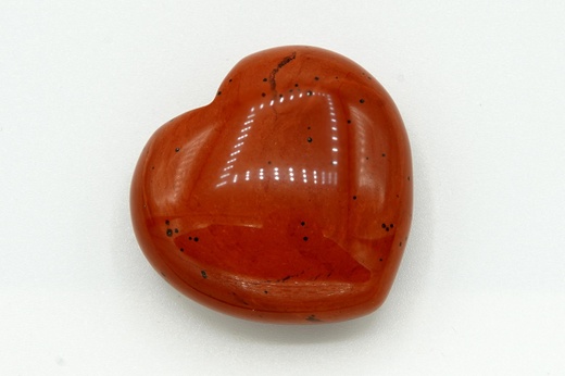 Srdíčko jaspis červený